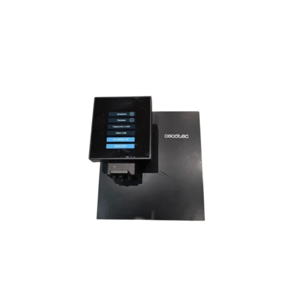 Tapa delantera con pantalla cafetera Cremmaet Compactccino Cecotec